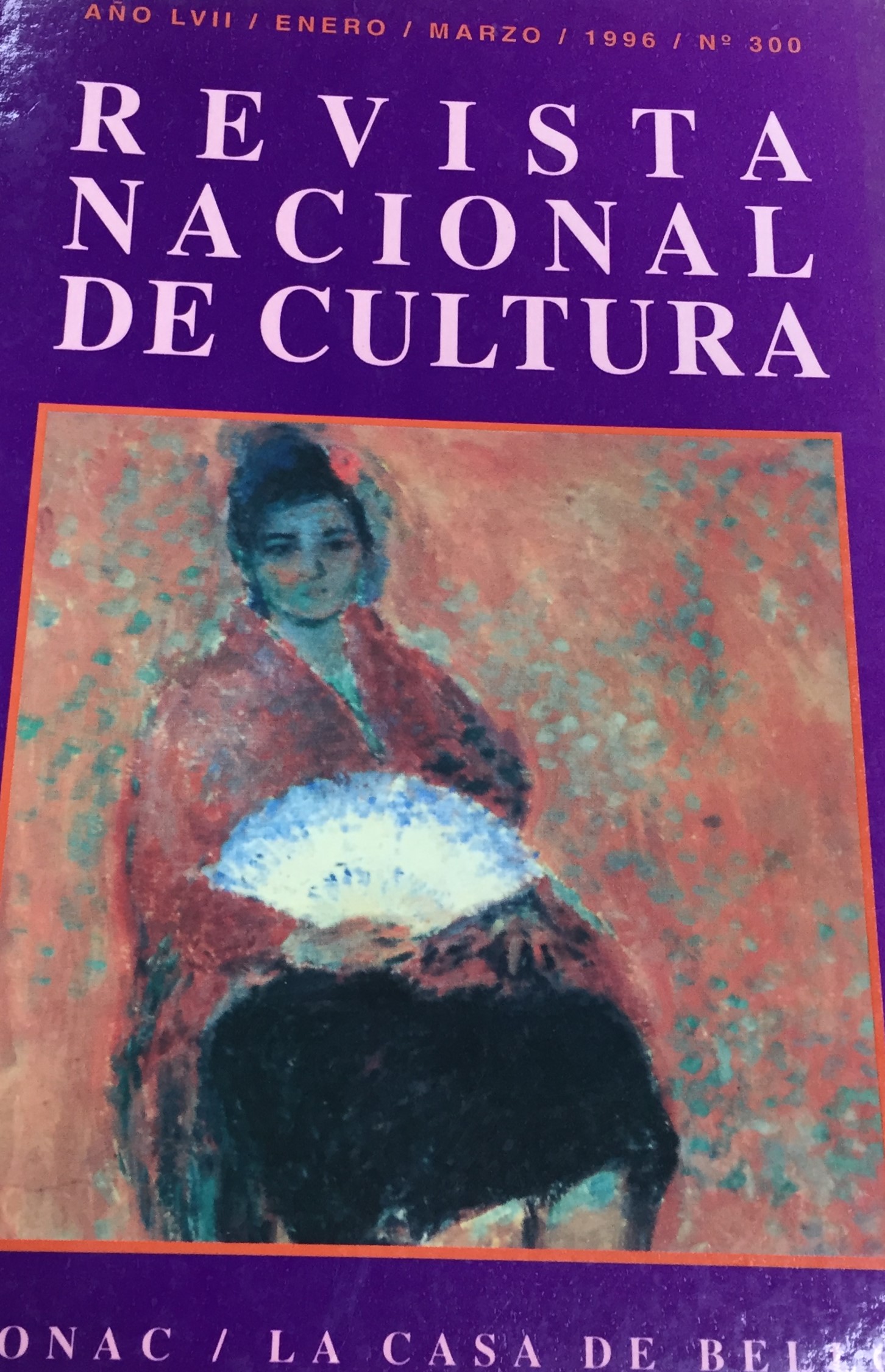 Revista Nacional de Cultura 300